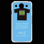 Coque LG G Pro Moi je l'ai élevé Bonus offensif-défensif Bleu 2