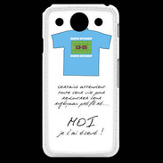 Coque LG G Pro Moi je l'ai élevé Bonus offensif-défensif Blanc 2