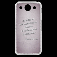 Coque LG G Pro Public génie Rose Citation Oscar Wilde