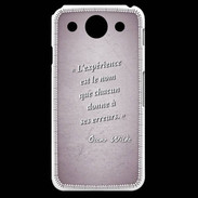 Coque LG G Pro Expérience Rose Citation Oscar Wilde