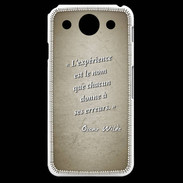 Coque LG G Pro Expérience Sepia Citation Oscar Wilde