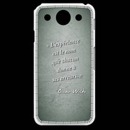 Coque LG G Pro Expérience Vert Citation Oscar Wilde