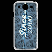 Coque LG G Pro Since crane bleu 2000