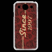 Coque LG G Pro Since crane rouge 1997