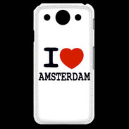 Coque LG G Pro I love Amsterdam