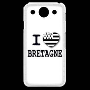 Coque LG G Pro I love Bretagne 3