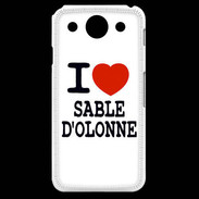 Coque LG G Pro I love Sable d'Olonne