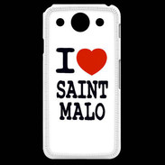 Coque LG G Pro I love Saint Malo