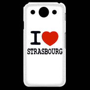 Coque LG G Pro I love Strasbourg