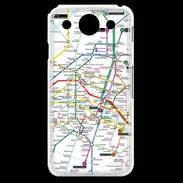 Coque LG G Pro Plan de métro de Paris