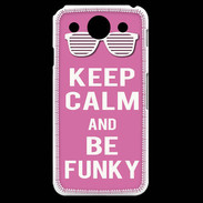 Coque LG G Pro Keep Calm Funky Rose