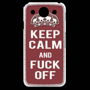 Coque LG G Pro Keep Calm Fuck Off Brique