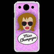 Coque LG G Pro Miss Champagne Rousse