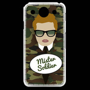 Coque LG G Pro Mister Soldier Roux