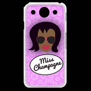 Coque LG G Pro Miss Champagne Black