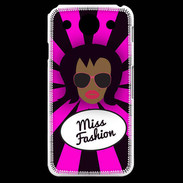 Coque LG G Pro Miss Fashion Black