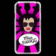 Coque LG G Pro Miss Swag Brune