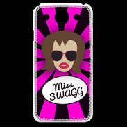 Coque LG G Pro Miss Swag Chatain