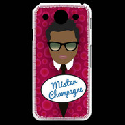 Coque LG G Pro Mister Champagne Black