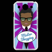 Coque LG G Pro Mister Shopping Black
