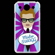 Coque LG G Pro Mister Swag Roux