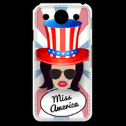 Coque LG G Pro Miss USA Brune