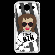 Coque LG G Pro Miss Bretagne Chatain