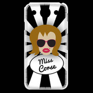 Coque LG G Pro Miss Corse Rousse