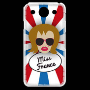 Coque LG G Pro Miss France Rousse