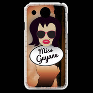 Coque LG G Pro Miss Guyane Brune