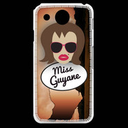 Coque LG G Pro Miss Guyane Chatain