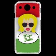 Coque LG G Pro Miss Italie Blonde