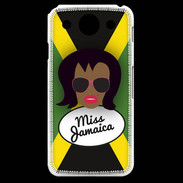 Coque LG G Pro Miss Jamaica Black