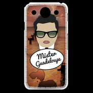 Coque LG G Pro Mister Guadeloupe Brun