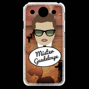 Coque LG G Pro Mister Guadeloupe Chatain