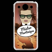 Coque LG G Pro Mister Martinique Chatain