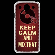 Coque LG G Pro Keep Calm and Mix That Rouge