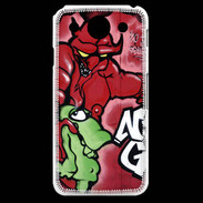 Coque LG G Pro Enfer graffiti PB