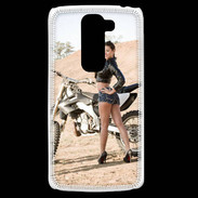 Coque LG G2 Mini Moto cross sexy 