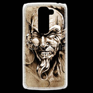 Coque LG G2 Mini Visage tatouée et percée 50