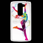 Coque LG G2 Mini Danseuse en couleur