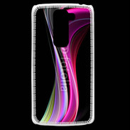 Coque LG G2 Mini Abstract multicolor sur fond noir