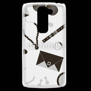 Coque LG G2 Mini Fond fashion noir et blanc