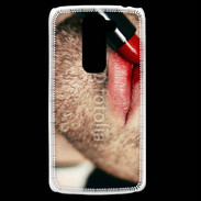 Coque LG G2 Mini bouche homme rouge