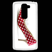 Coque LG G2 Mini escarpin petits pois