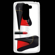 Coque LG G2 Mini Escarpins et tube de rouge à lèvres