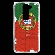 Coque LG G2 Mini Portugal en puzzle