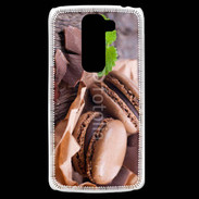 Coque LG G2 Mini Macaron chocolat 