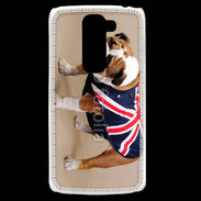 Coque LG G2 Mini Bulldog anglais en tenue