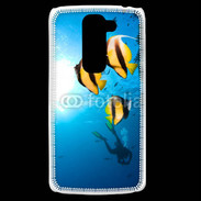 Coque LG G2 Mini Poisson jaune et noir